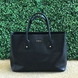 furla tote black